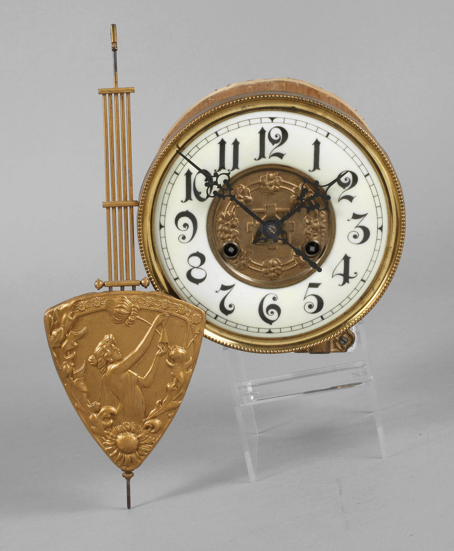 Uhrwerk eines Jugendstilregulators