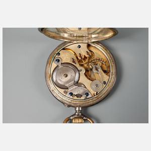 Jagdliche Taschenuhr Niello