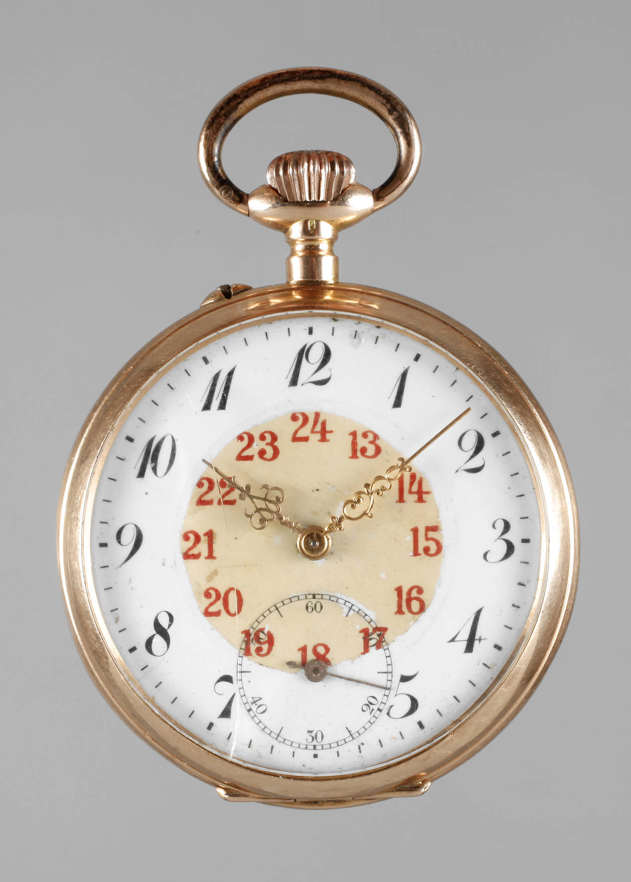 Taschenuhr Gold Monopol Dresden