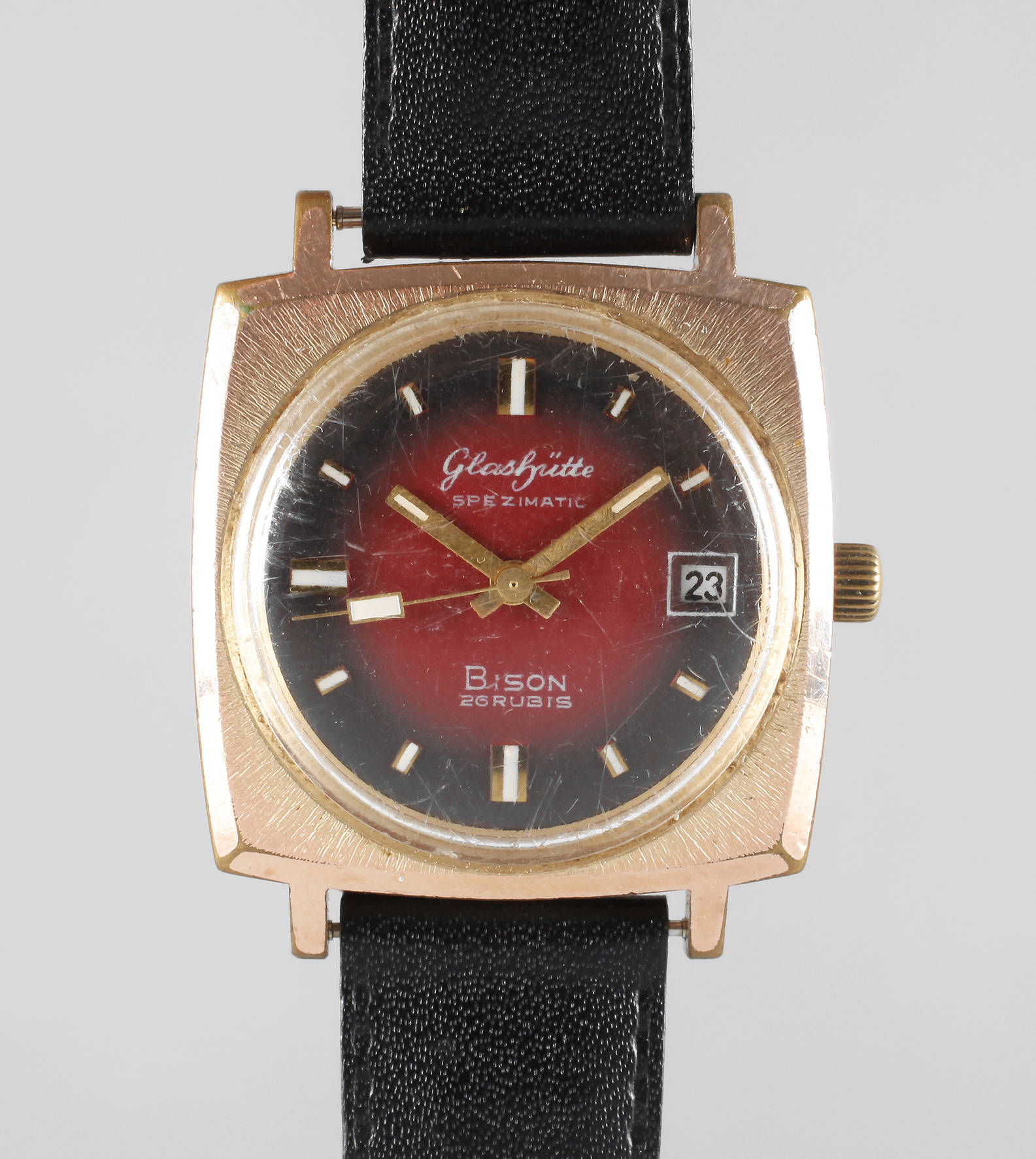 Herrenarmbanduhr Glashütte