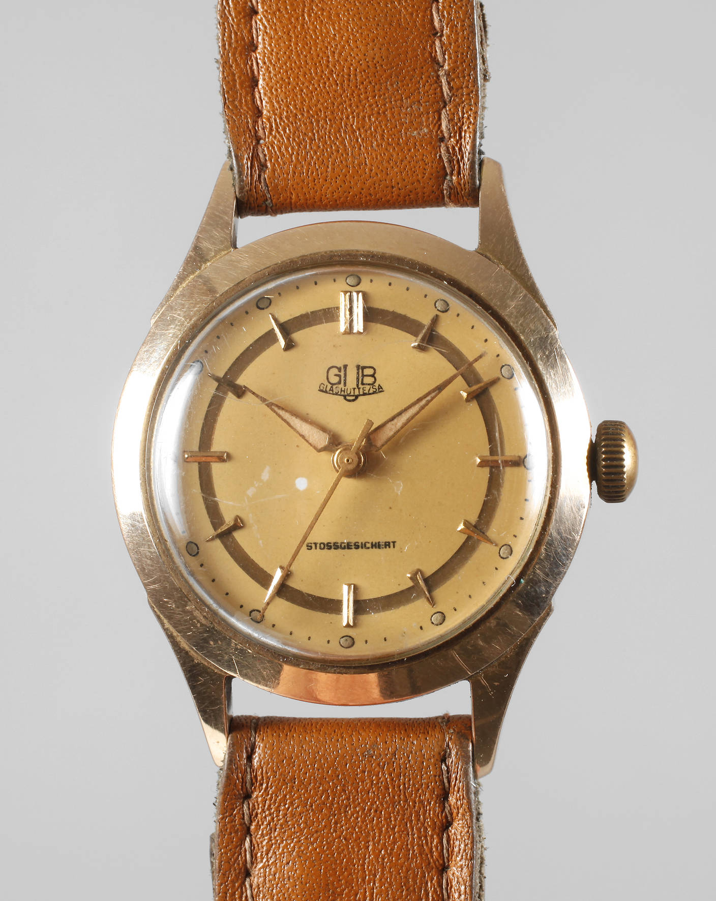 Herrenarmbanduhr GUB Glashütte