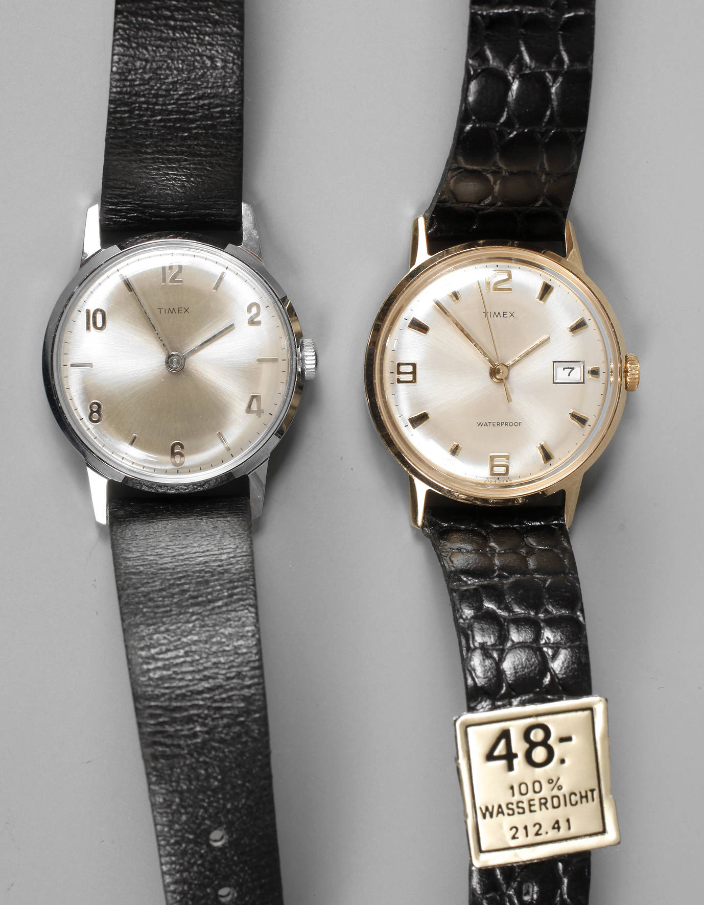 Zwei Herrenarmbanduhren Timex