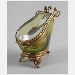 Taschenuhrenständer Glas