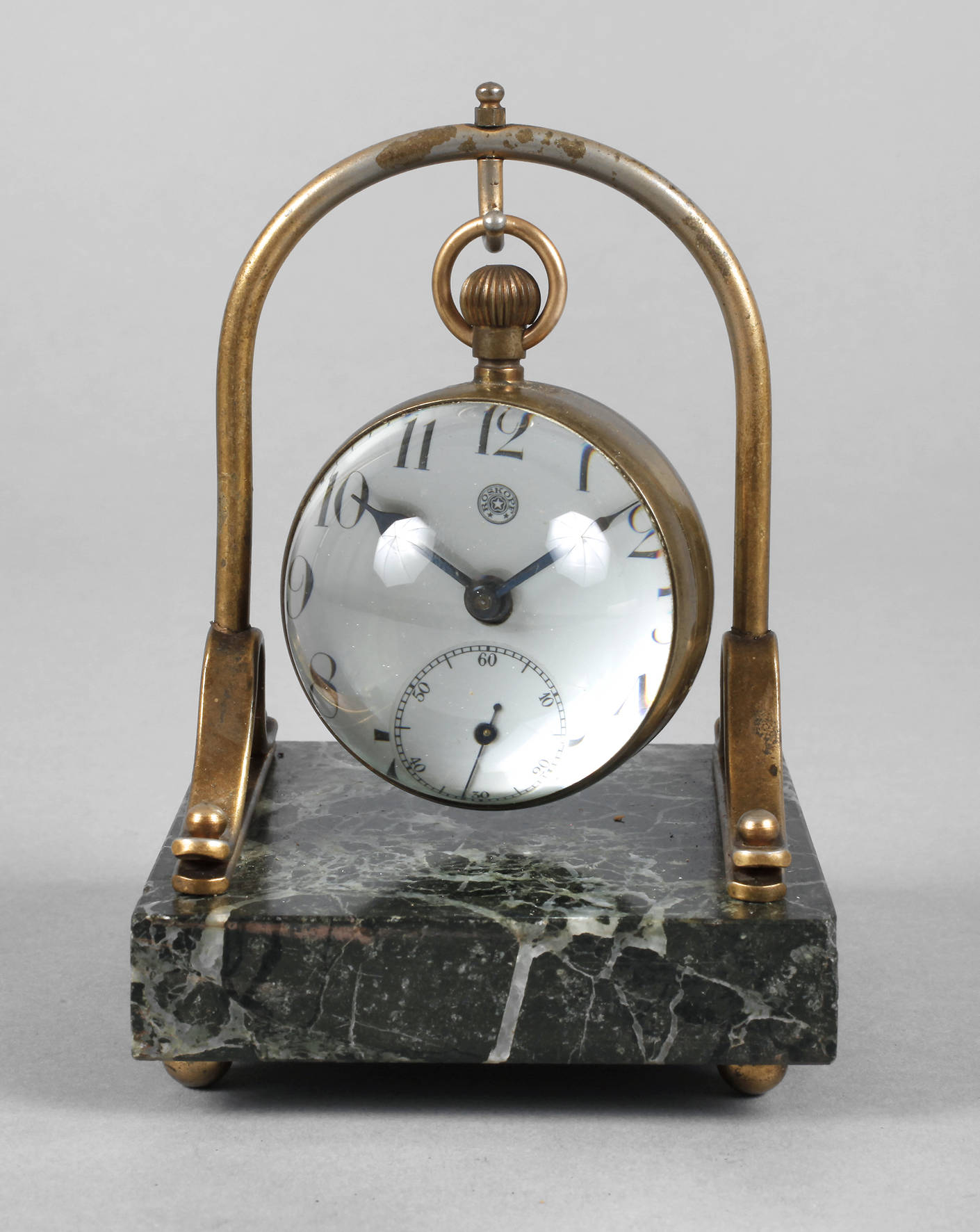 Uhrenständer mit Kugeluhr