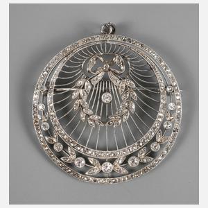 Jugendstilanhänger Brillant