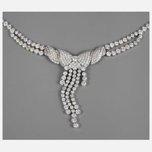 Brillantcollier Jugendstil