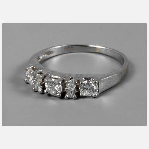 Kleiner Brillantring