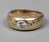 Herrenring mit Brillant
