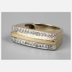 Damenring Gold und Brillant
