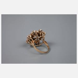 Übergroßer Damenring Diamant