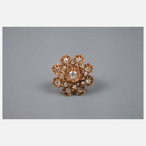 Übergroßer Damenring Diamant