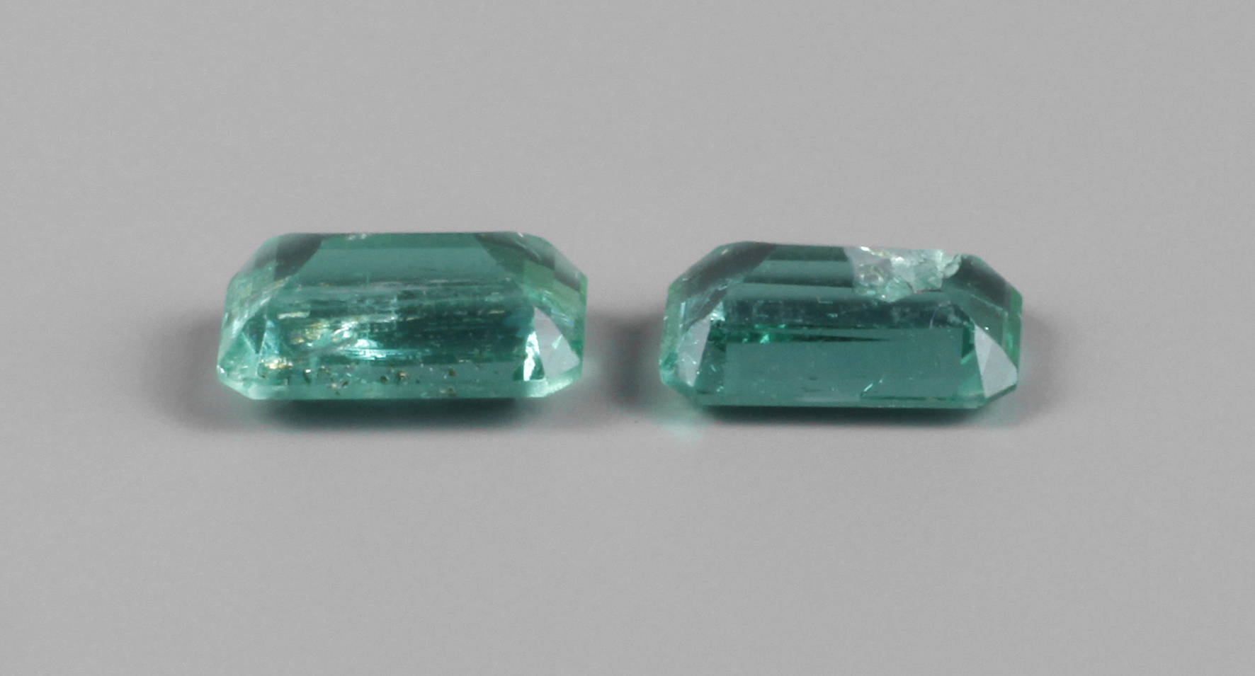 Zwei Smaragde