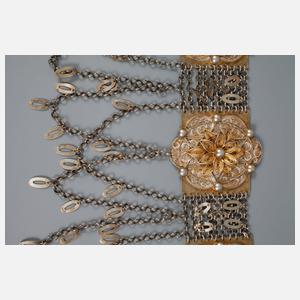 Trachtengürtel Silber