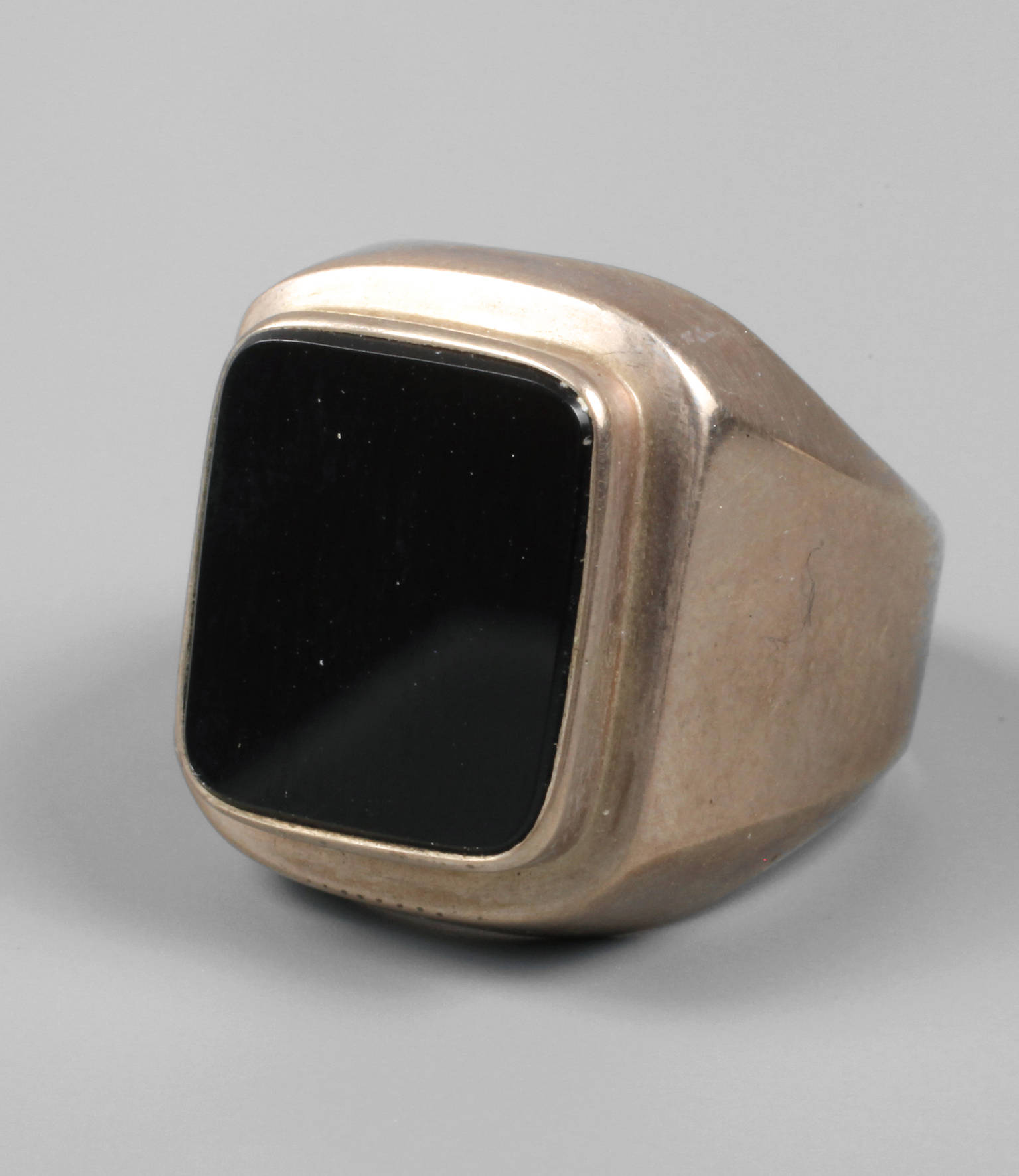 Herrenring Onyx