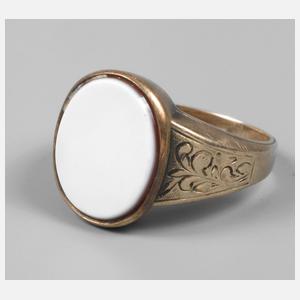 Herrenring Schichtachat