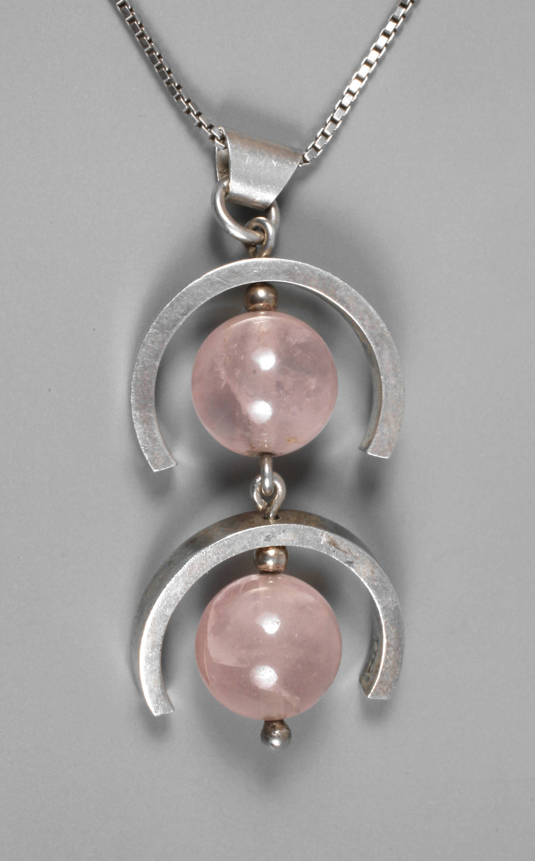 Anhänger Rosenquarz