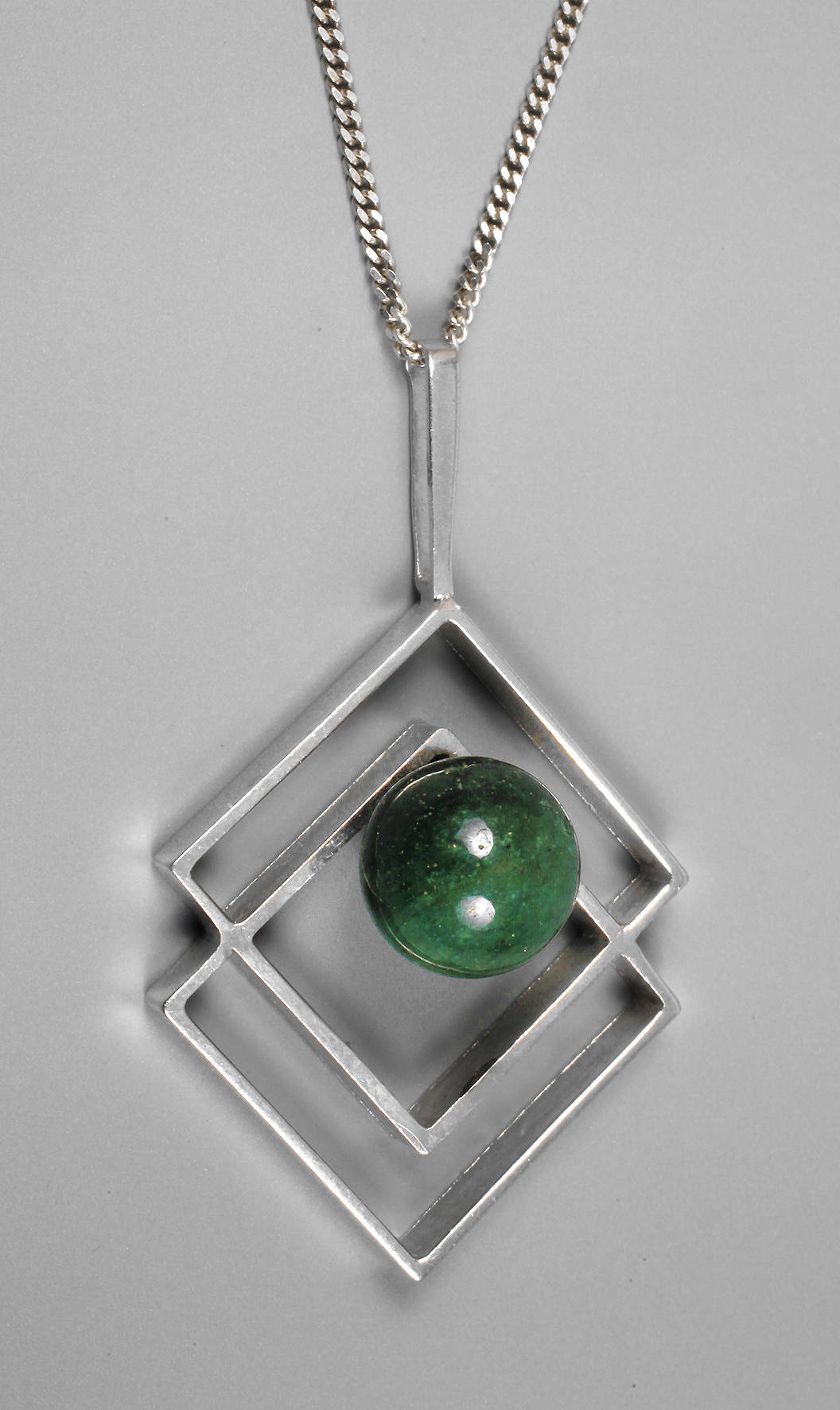 Designanhänger mit Moosachat