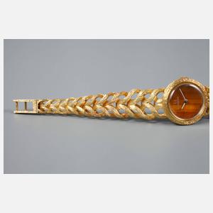 Damenarmbanduhr Gold