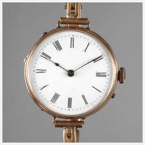Damenarmbanduhr Gold