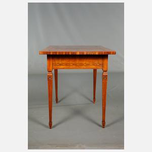 Klassizistischer Schreibtisch und Stuhl