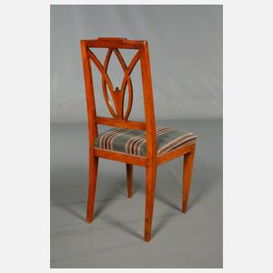 Klassizistischer Schreibtisch und Stuhl