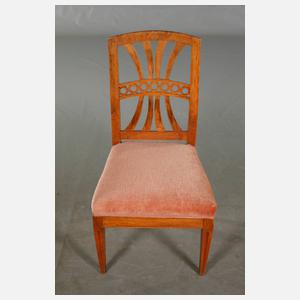 Fünf Stühle Louis Seize