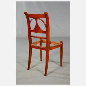 Paar klassizistische Stühle