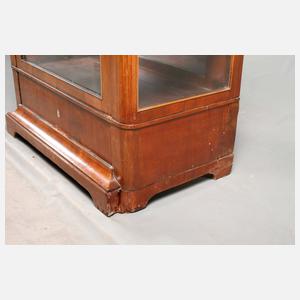 Dreiseitenvitrine Biedermeier
