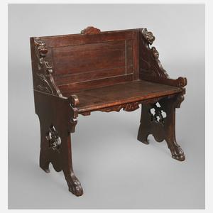 Sitzbank Historismus