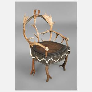 Jagdlicher Armlehnstuhl