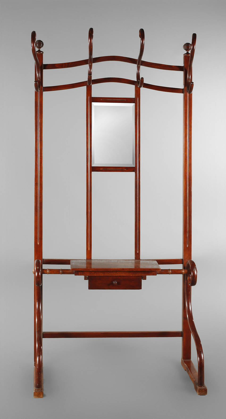 Wandgarderobe Bugholz