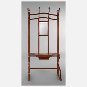 Wandgarderobe Bugholz