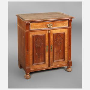 Halbschrank Nussbaum