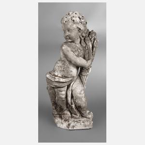 Gartenfigur Putto