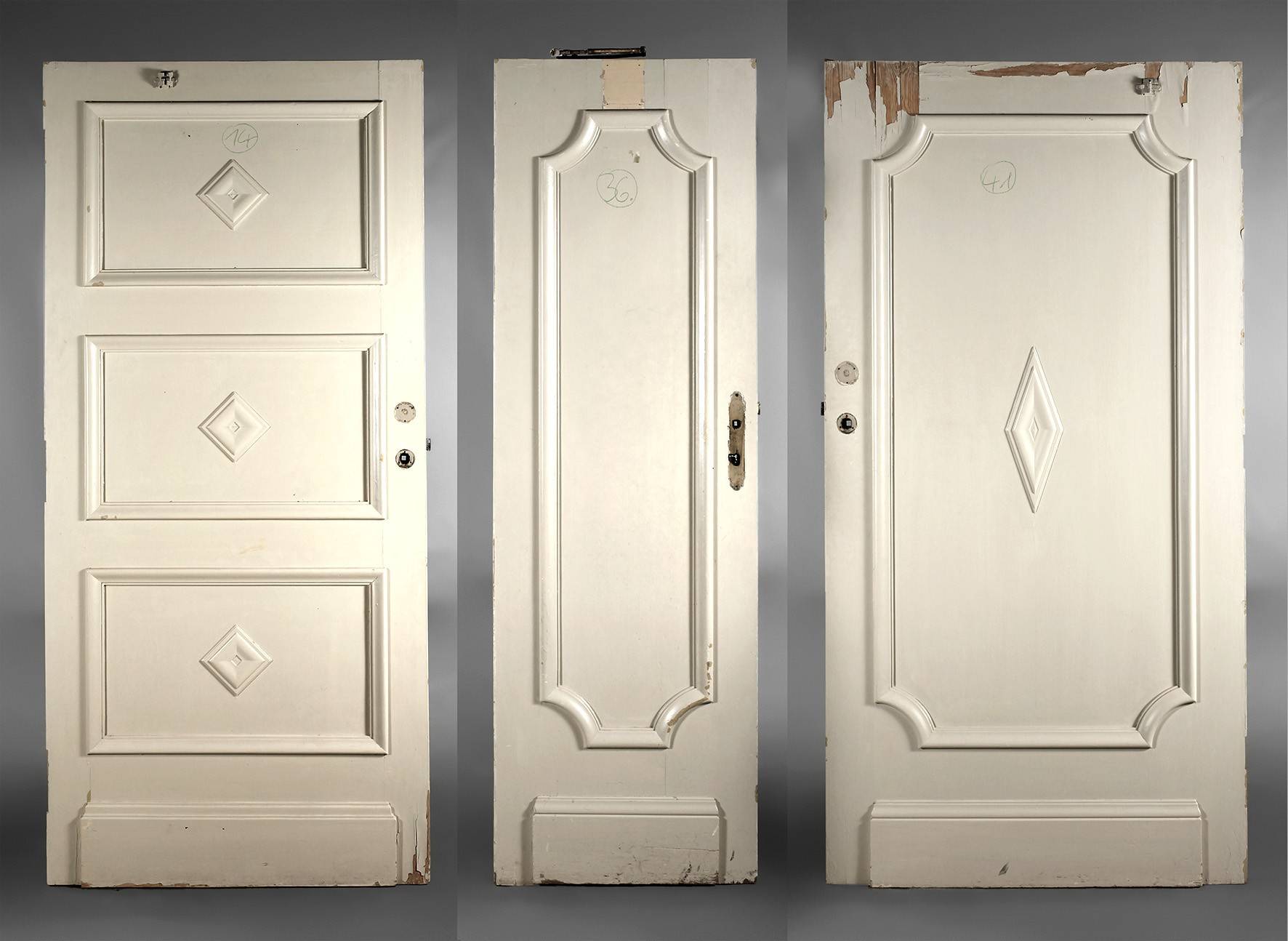 23 Dekorgleiche Wohnungstüren Art déco