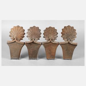 Vier Palmetten Terrakotta