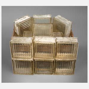 Konvolut Glasbausteine