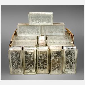 Konvolut Glasbausteine