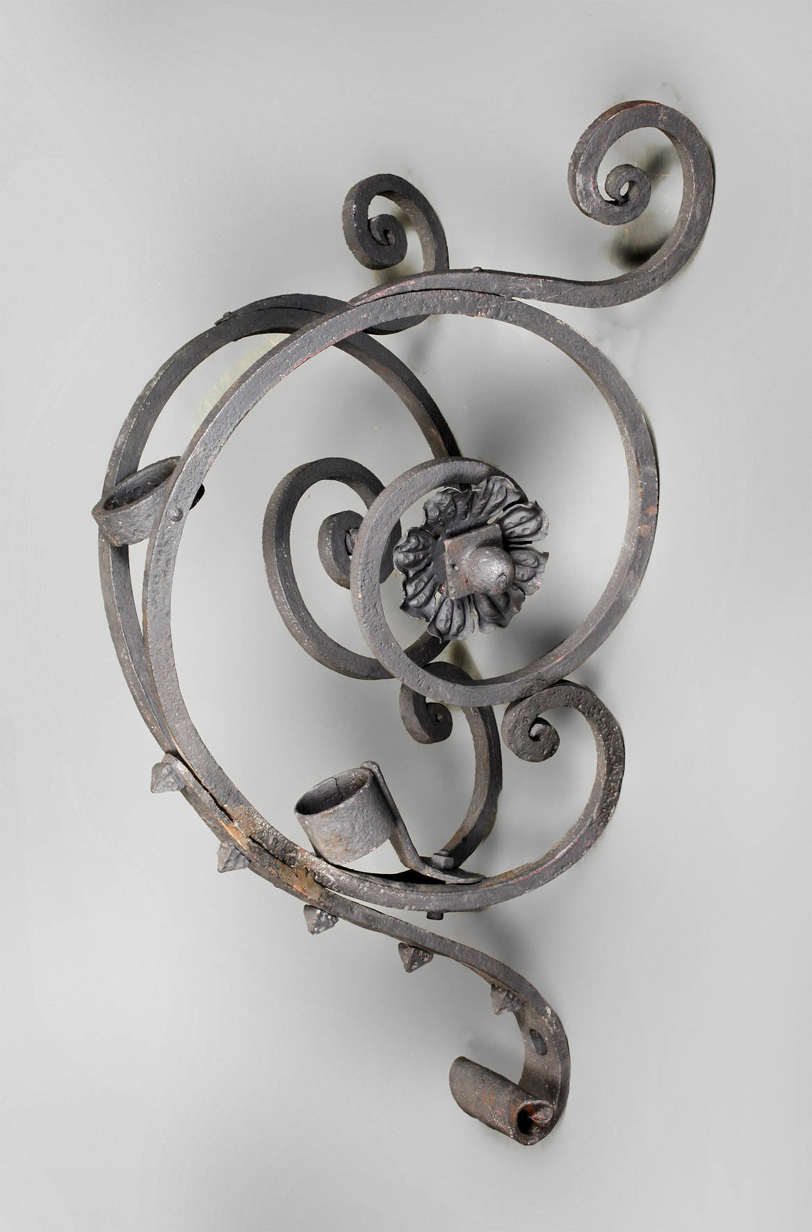 Fahnenhalterung Schmiedeeisen