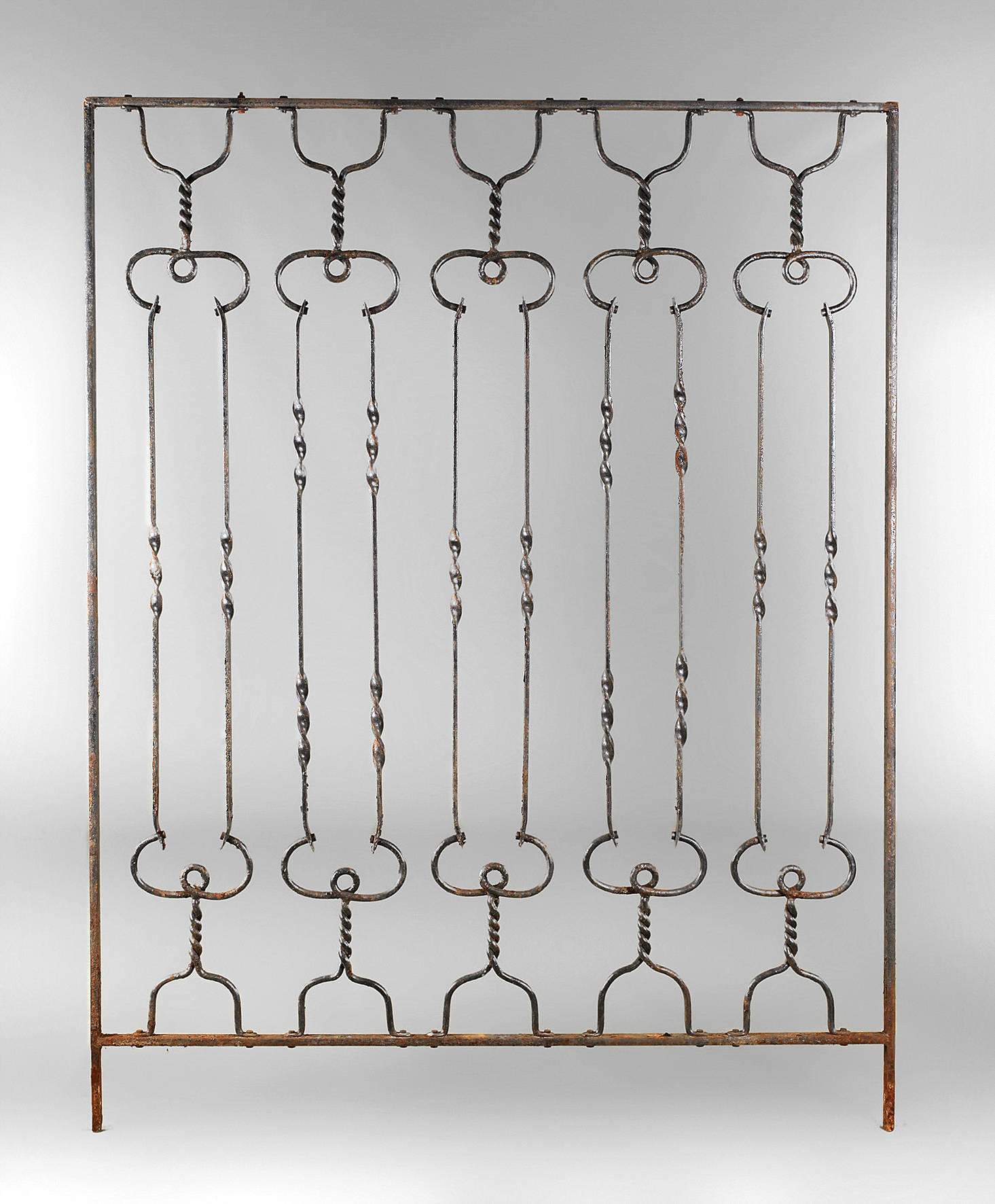 Großes Gitter Schmiedeeisen