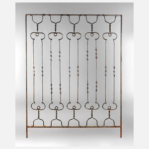 Großes Gitter Schmiedeeisen