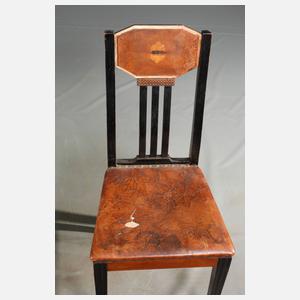 Fünf Salonstühle Josef Maria Olbrich attr.