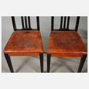 Fünf Salonstühle Josef Maria Olbrich attr.