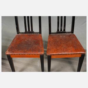 Fünf Salonstühle Josef Maria Olbrich attr.