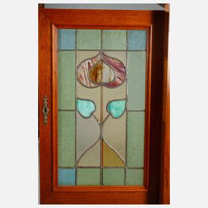 Jugendstil-Eckschränkchen