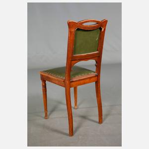 Sechs Stühle Jugendstil