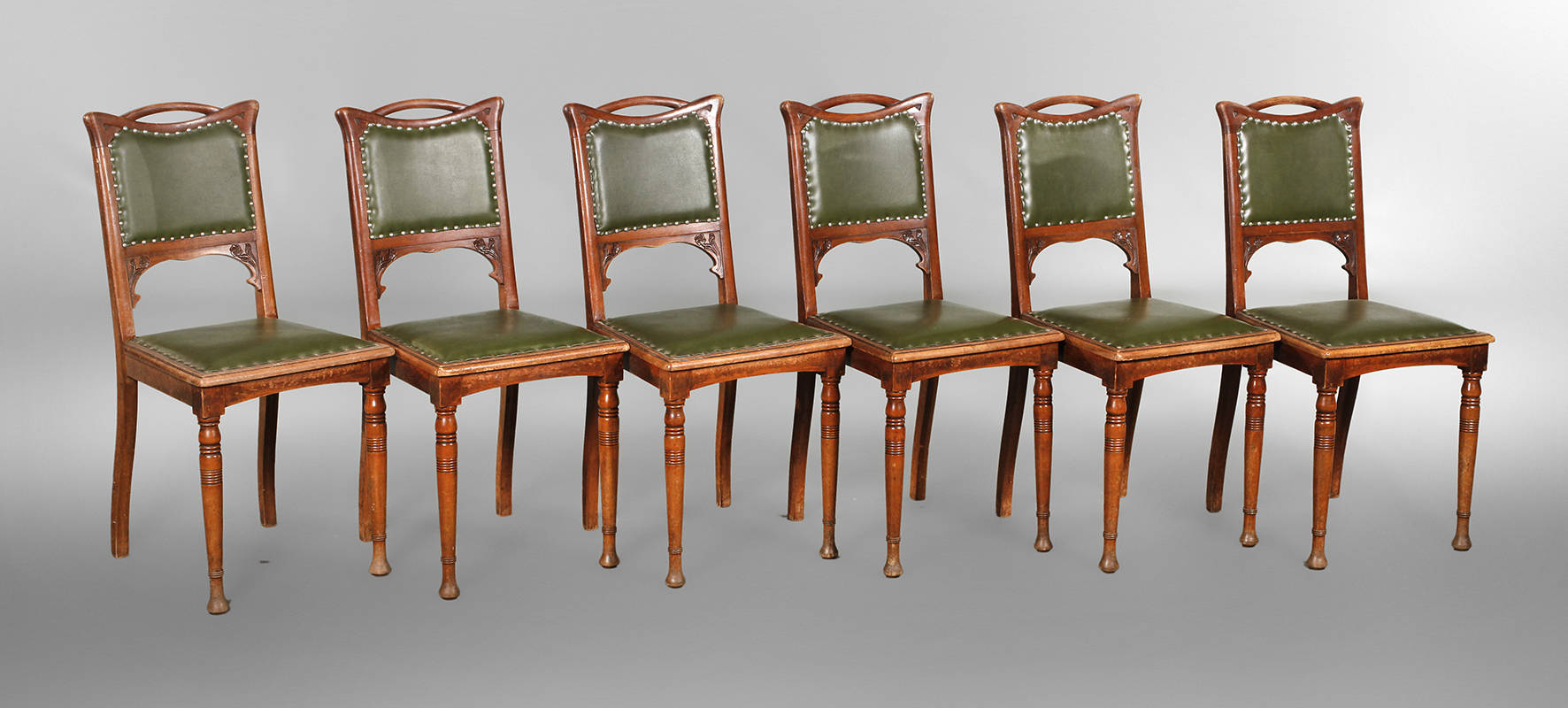 Sechs Stühle Jugendstil