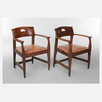 Paar Armlehnstühle Richard Riemerschmid111