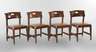 Vier Stühle Richard Riemerschmid