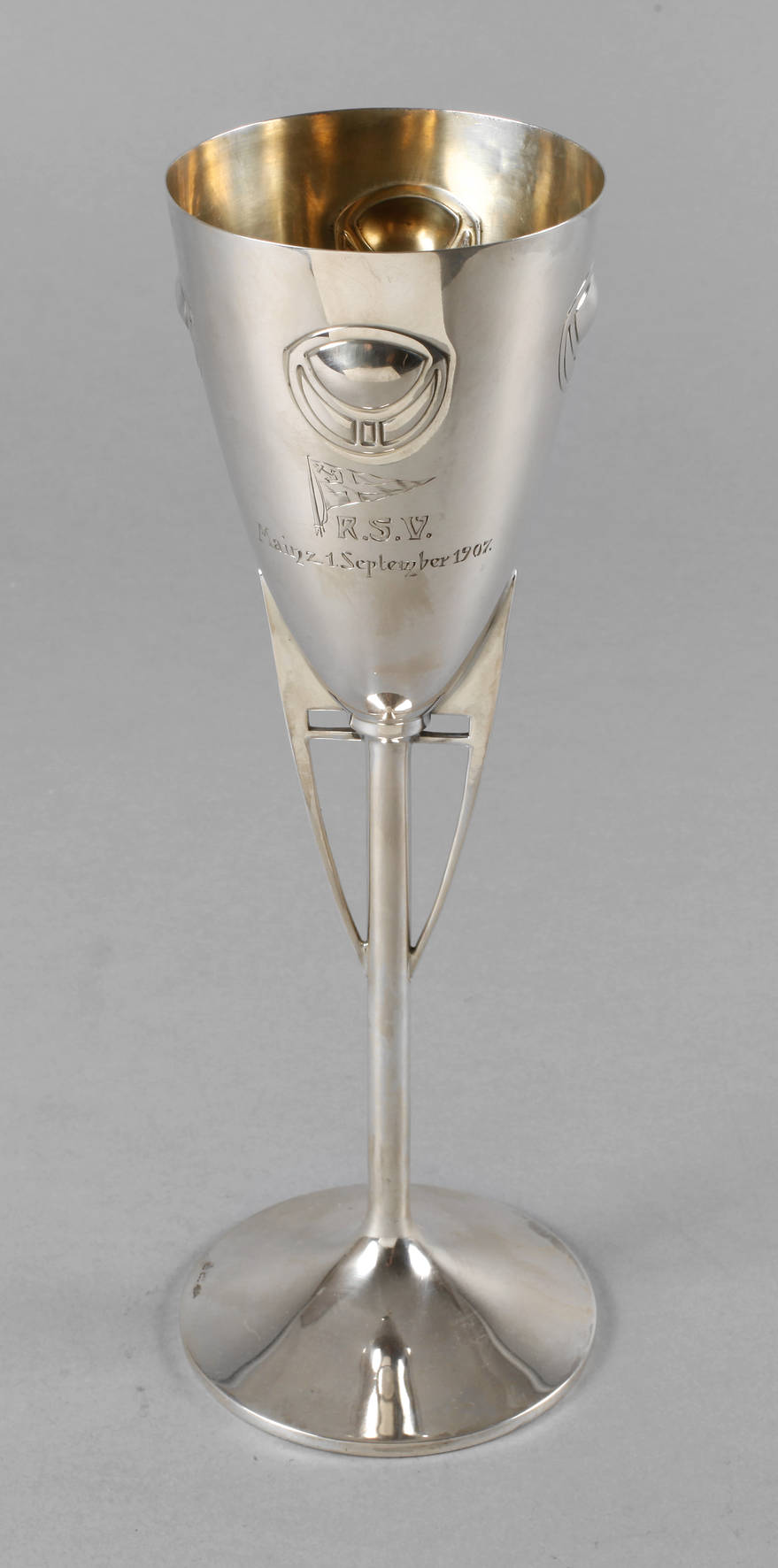 Großer Silberpokal Jugendstil